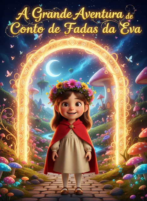 Capa de livro infantil personalizado – Luna's Space Adventure